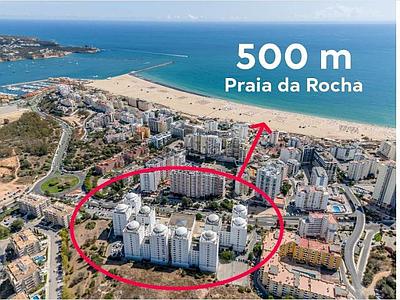 Appartement 1 chambre avec balcon,pour Investissement, Praia da Rocha