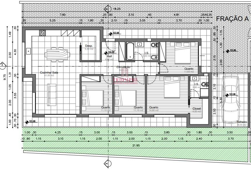 Planta moradia t41710