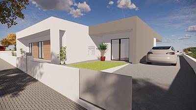 Modern 4-Bedroom Villa with Garage Box in Parceiros