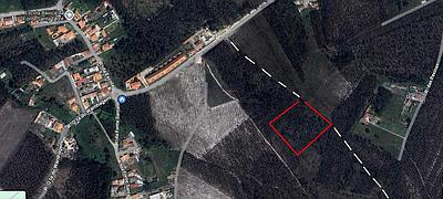 Rustic land with approximately 4700 m2 in Fonte Santa, Marinha Grande
