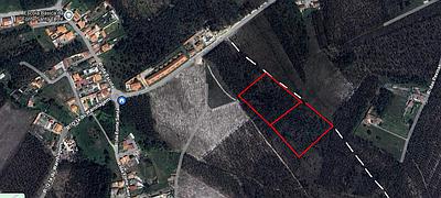 Rustic land with approximately 4700 m2 in Fonte Santa, Marinha Grande